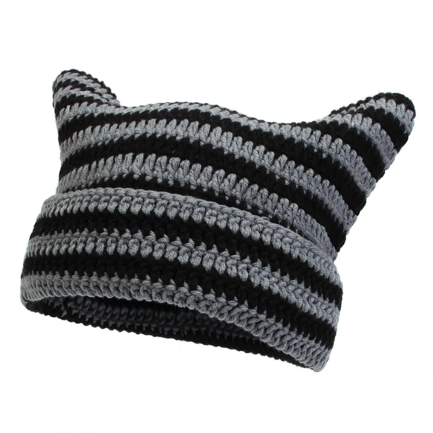 Kpop Korean Style Handmade Crochet Acrylic Cat Ears