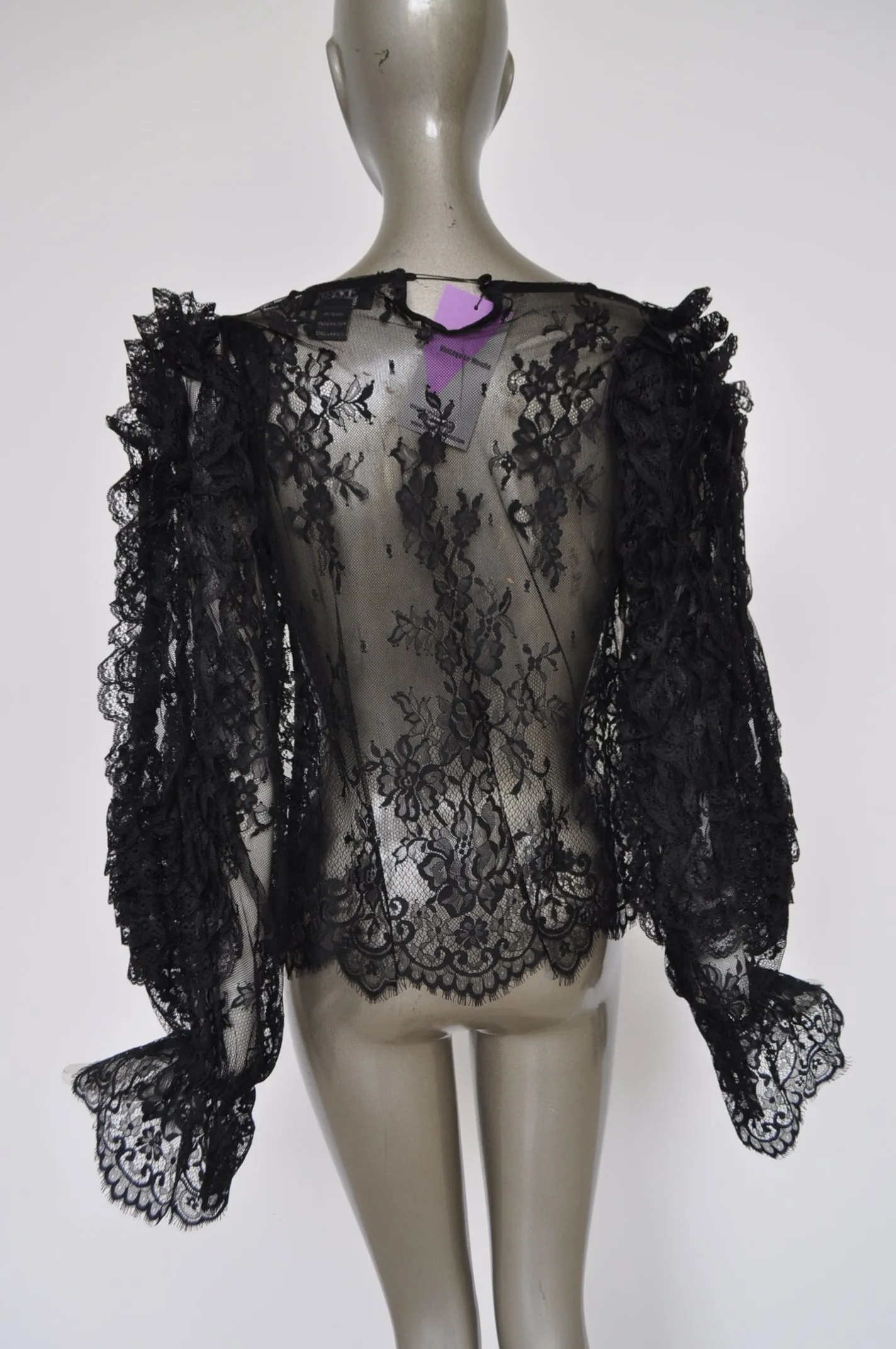 Lace blouse very avantgarde