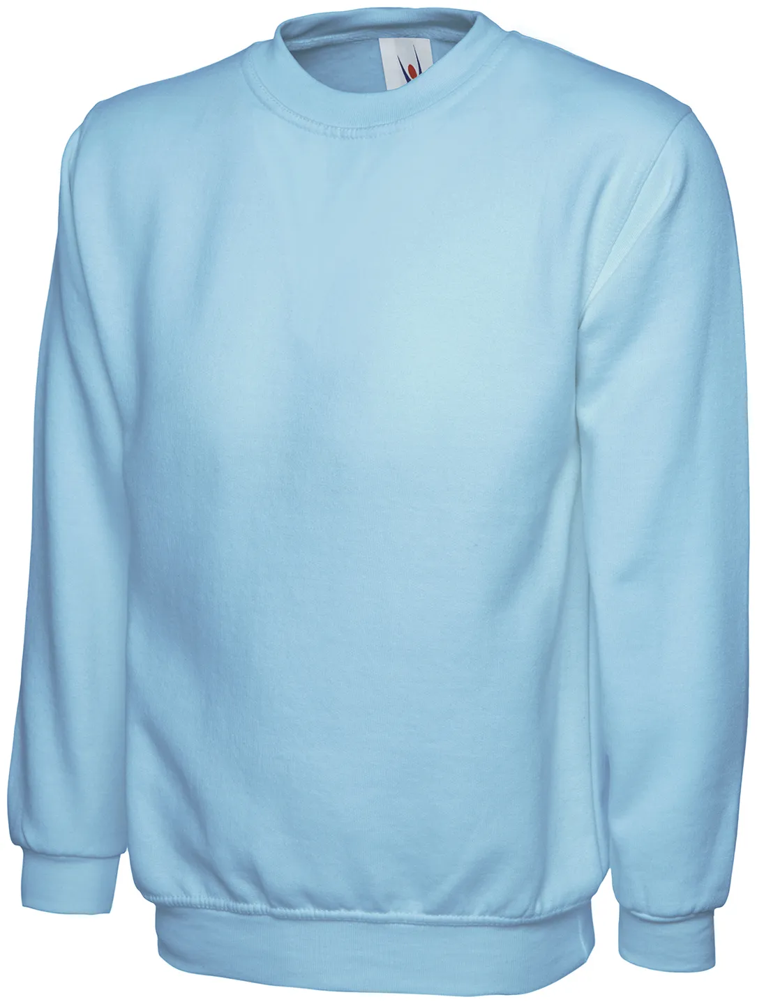 Ladies Deluxe Crew Neck Sweatshirt | Sky