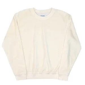 Long Sleeve Women's Crewneck Velour Sweatshirt - Mr Two Tones
