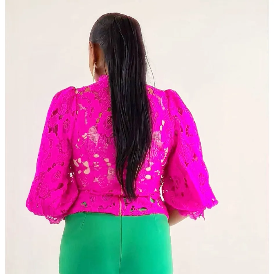 LUM LACE-TOP