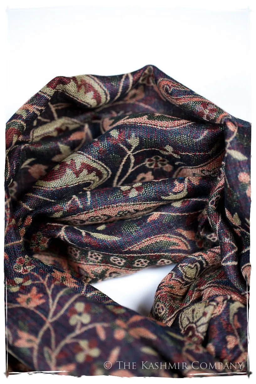 Maura Paisley Reversible Kashmir Wool Scarf