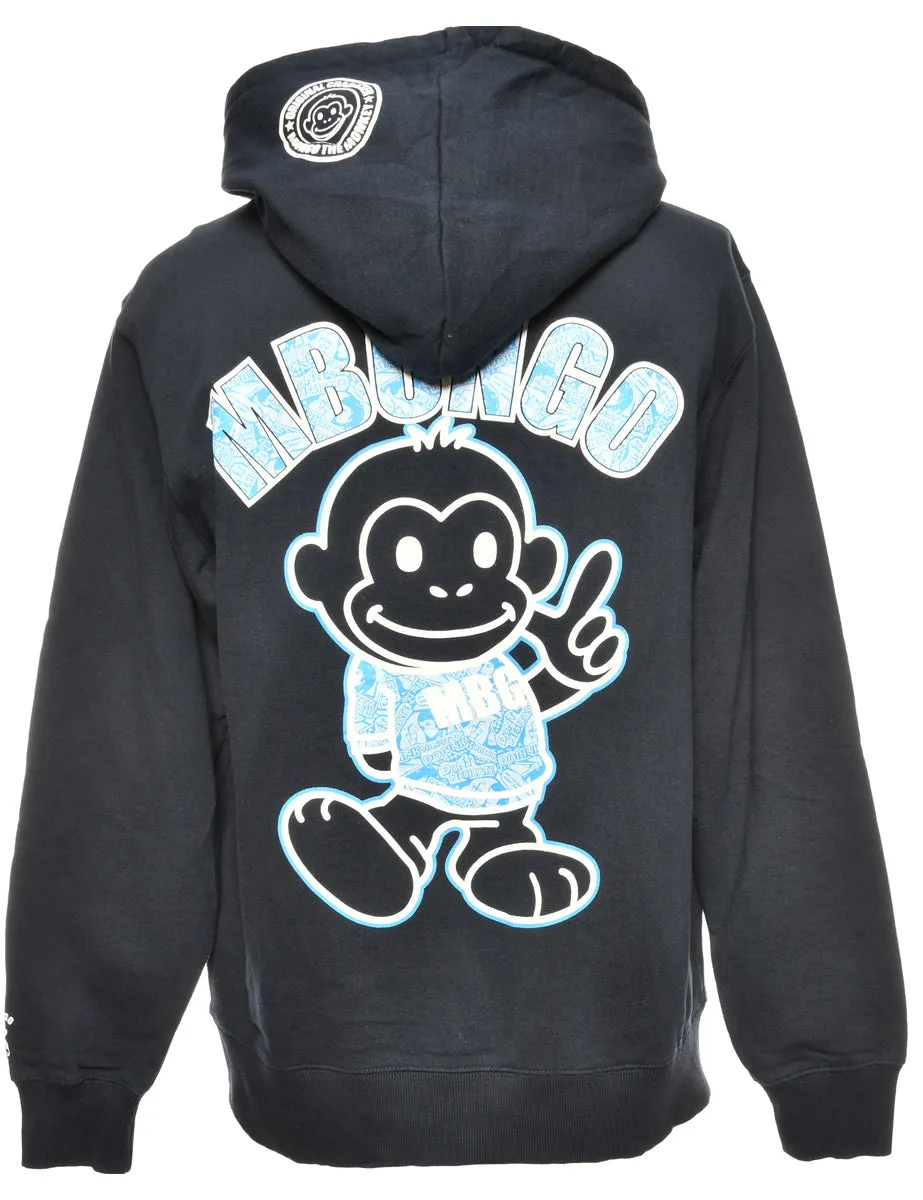 MBONGO Printed Hoodie - L