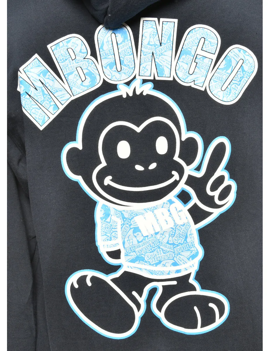 MBONGO Printed Hoodie - L