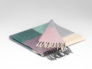 McNutt Of Donegal Spearmint & Smoke Scarf