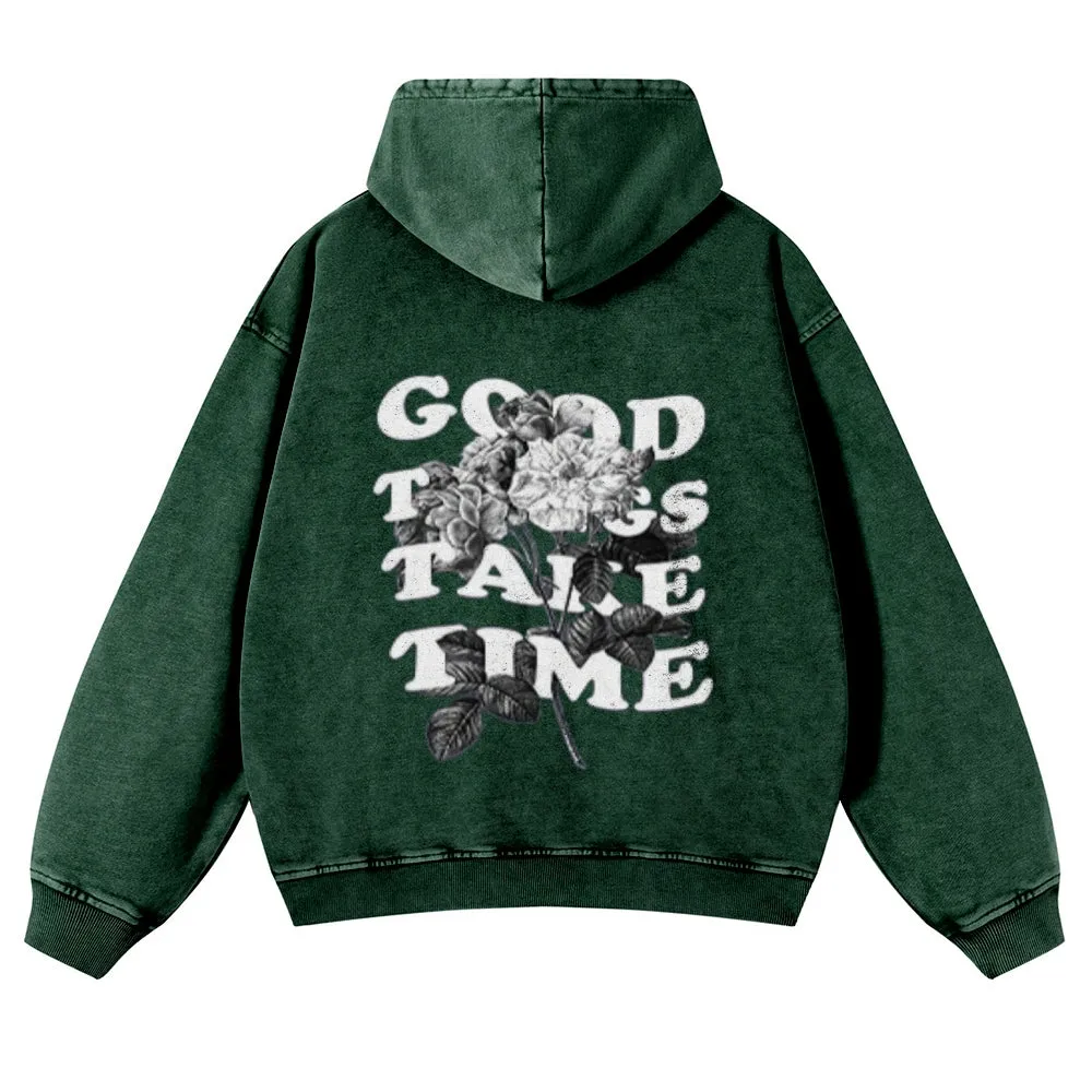 Mens Vintage Good Time Hoodies