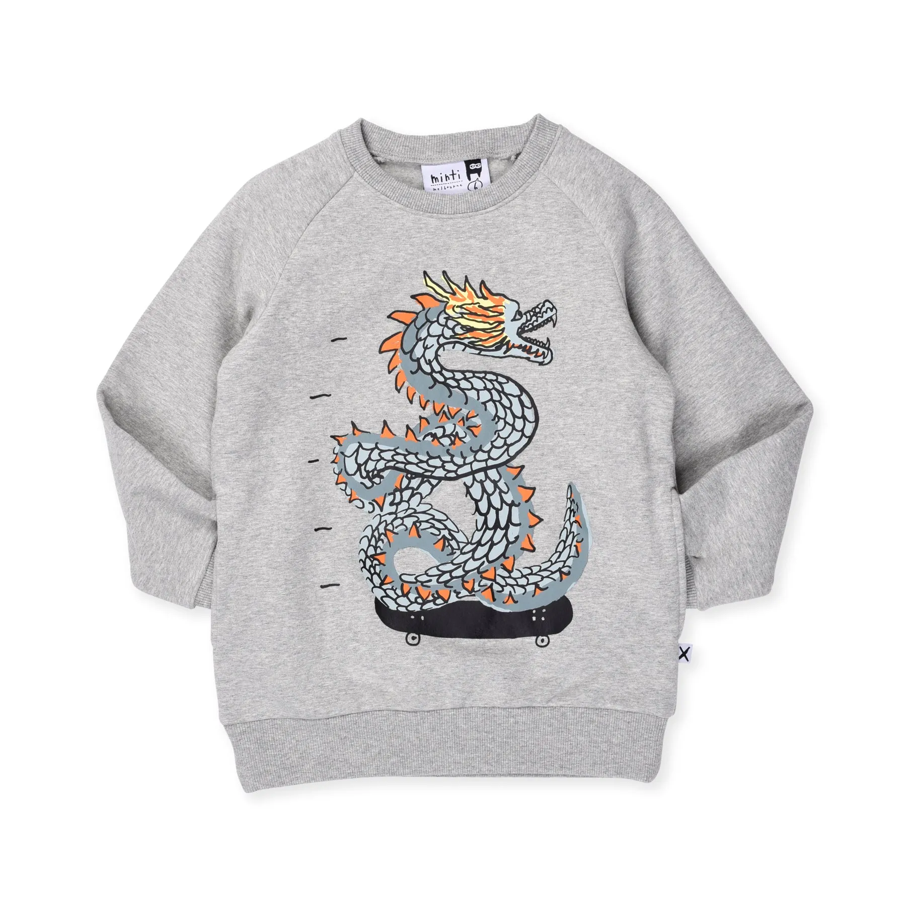 Minti Dragon Skater Furry Crew