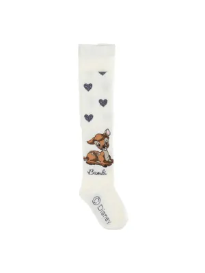 Monnalisa - Cream Bambi Tights
