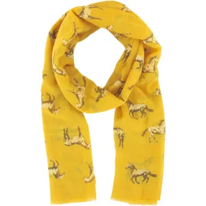 Mustard - Horse Scarf