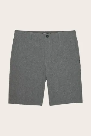 O'Neill Men's Reserve 21" Heather Hybrid Shorts Grey 30