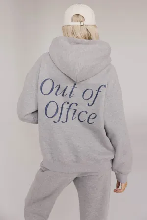 Out of Office Sweatshirt in Heather Grey