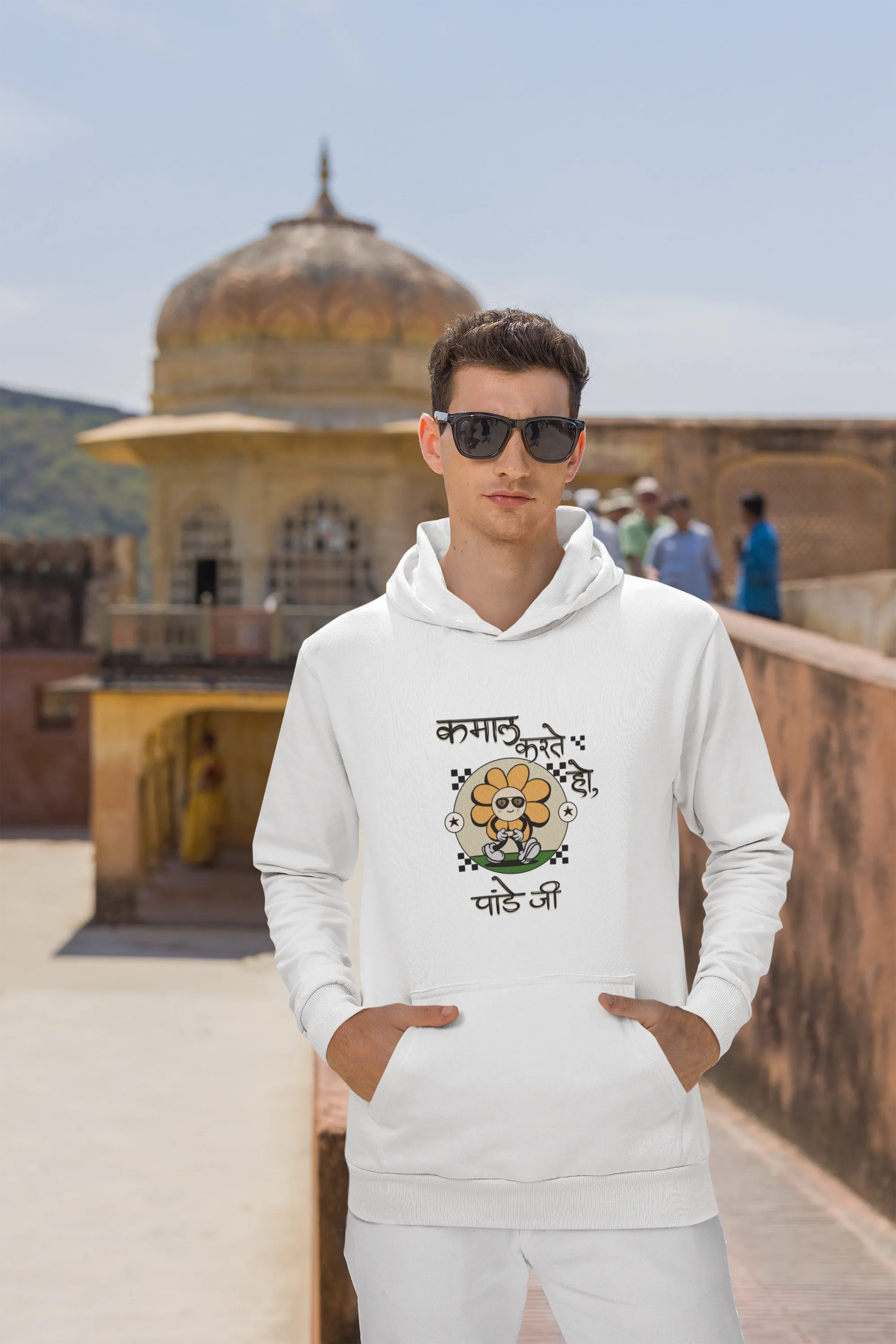 Pandey Jee Fleece Hoodie