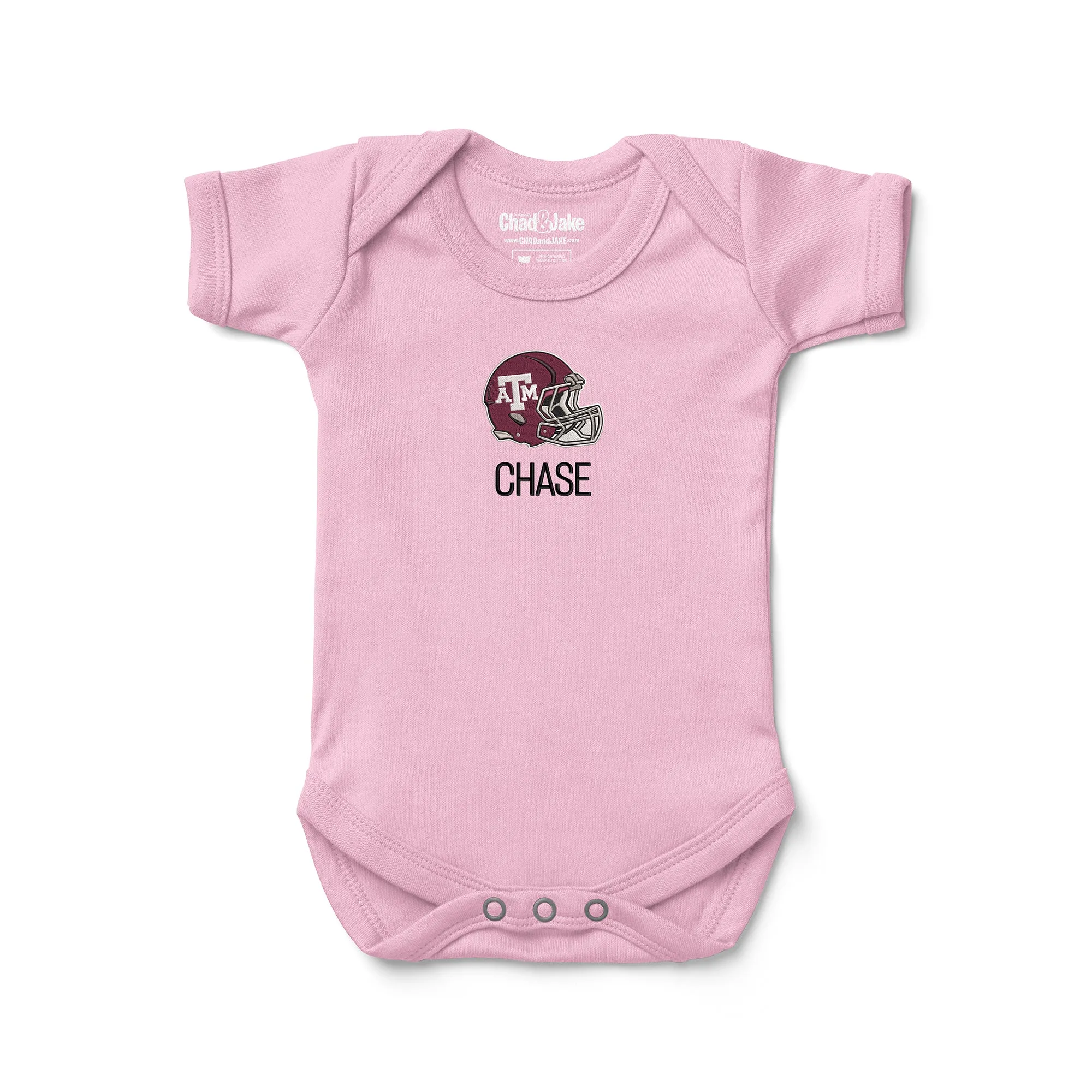Personalized Texas A&M Aggies Helmet Bodysuit