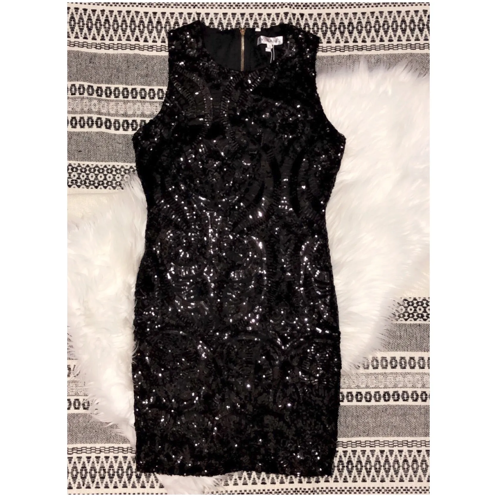 Pretty Black Label Sequin Dress