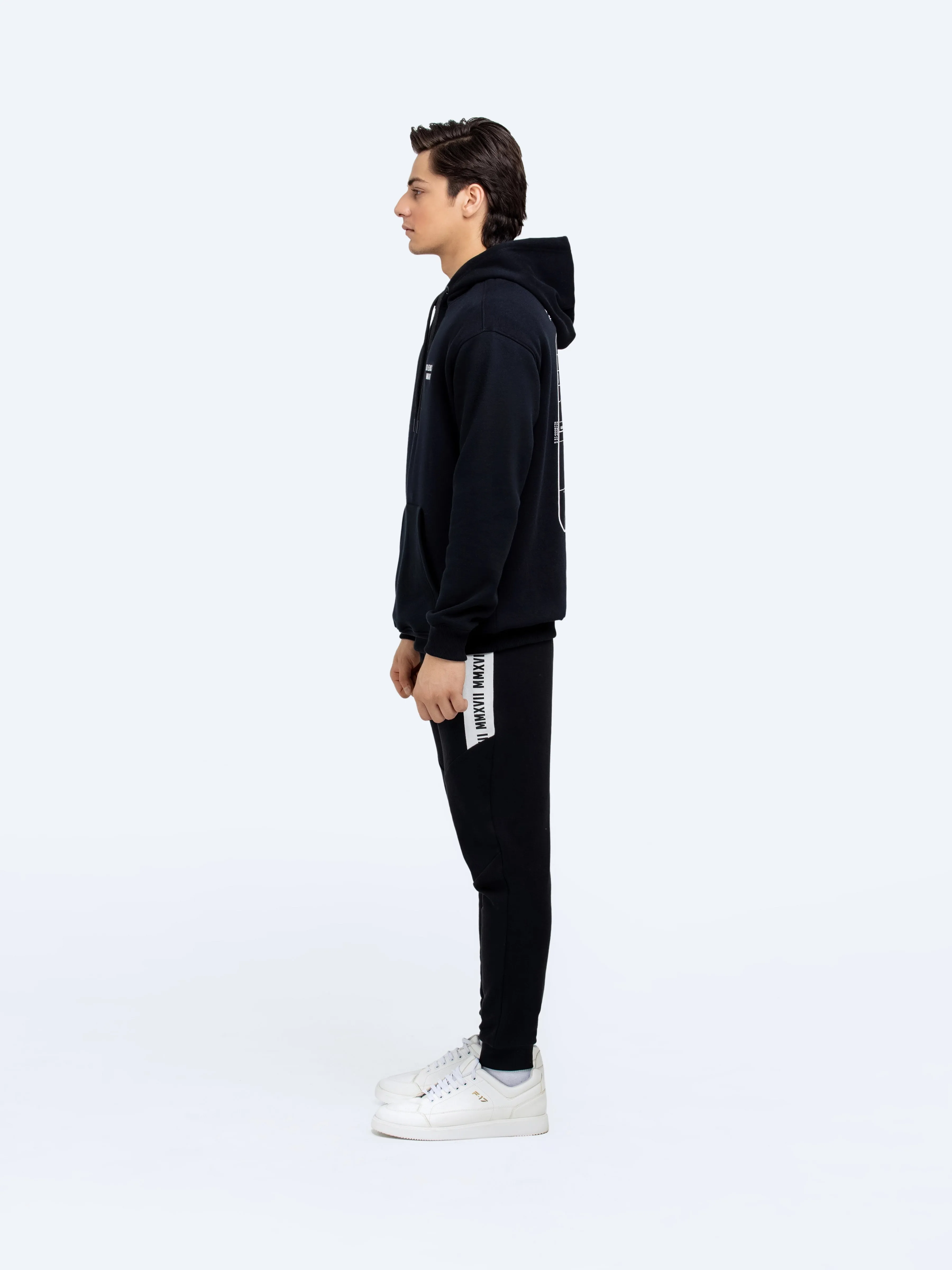 Printed Pullover Hoodie - FMTH24-010