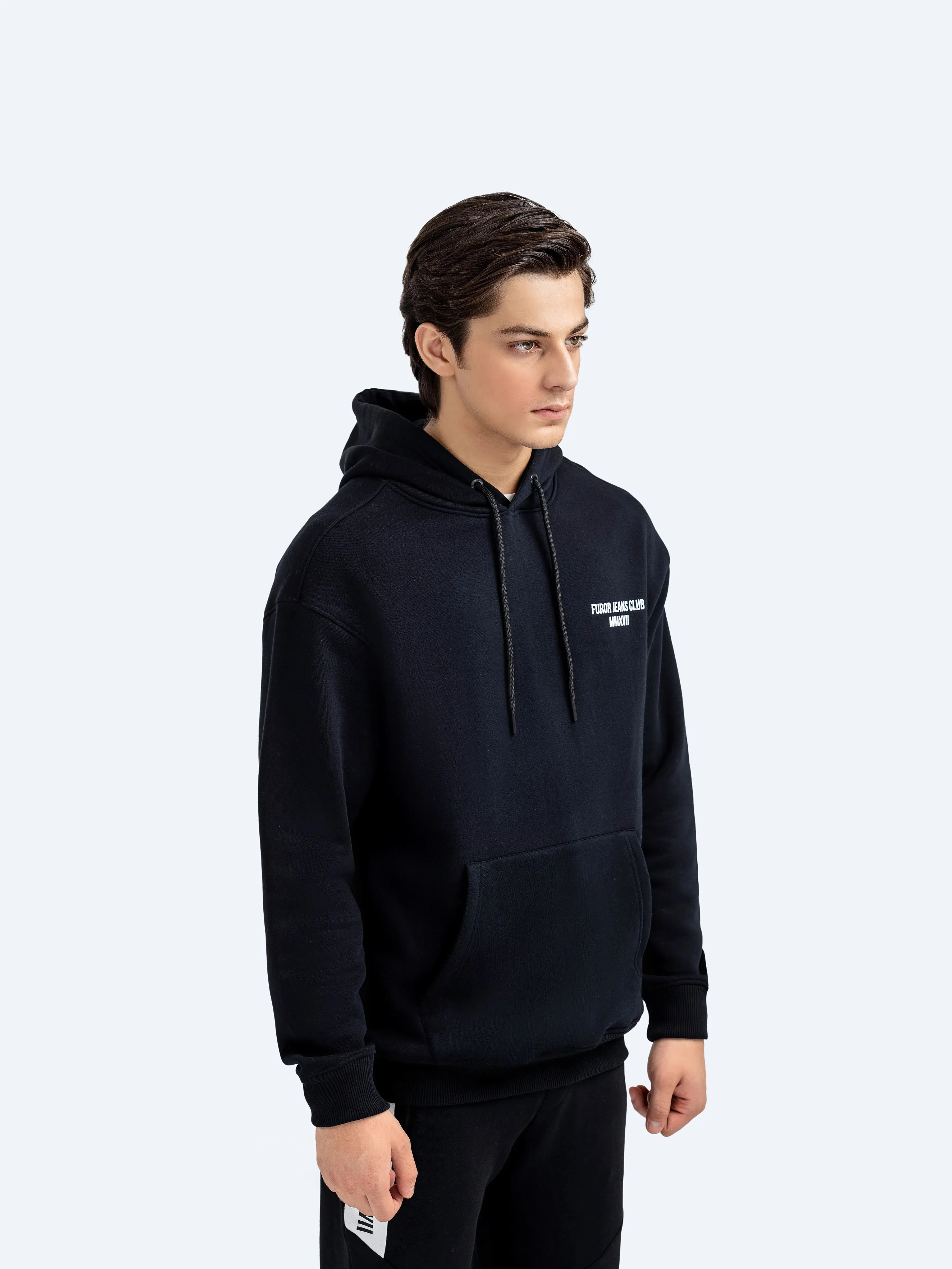 Printed Pullover Hoodie - FMTH24-010