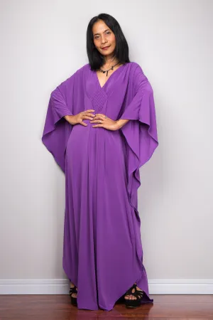 Purple kaftan