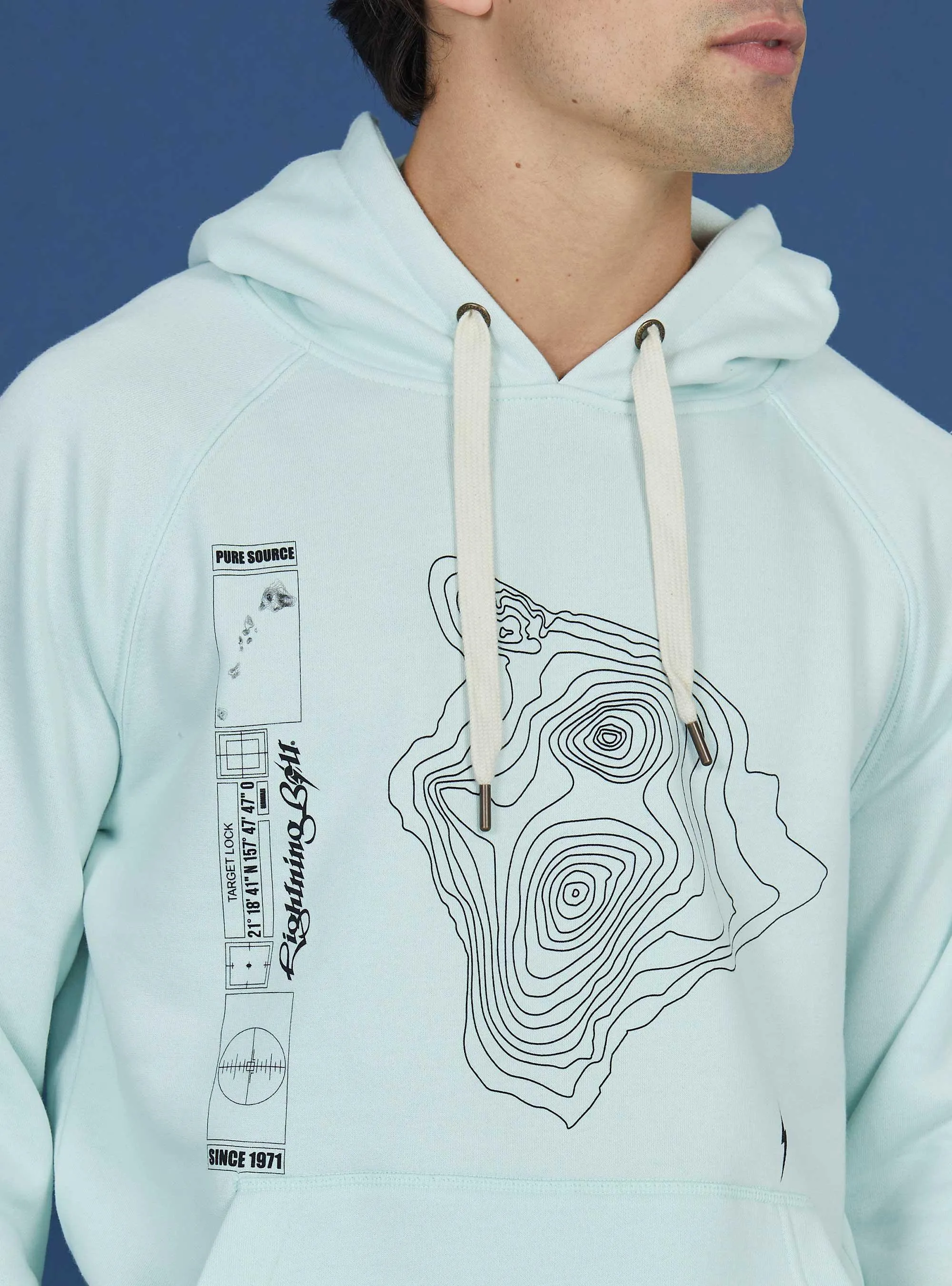 REGULAR HOODIE WITH FRONT PRINT