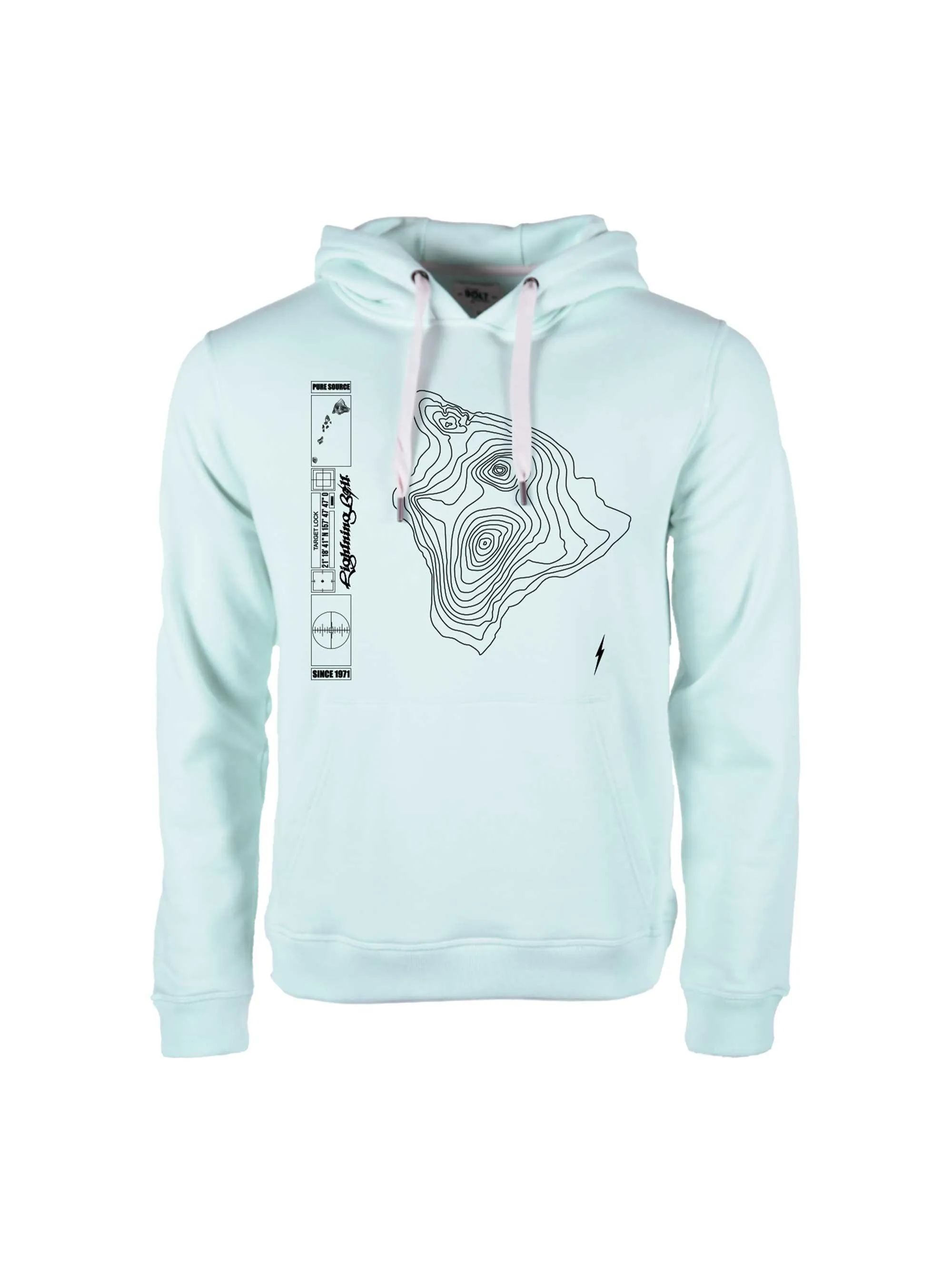REGULAR HOODIE WITH FRONT PRINT