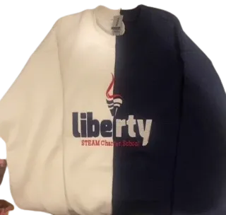 School Spirit Two-Tone Sweatshirt (Youth)