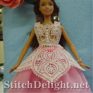 SD0667 Barbie Dressed in Lace