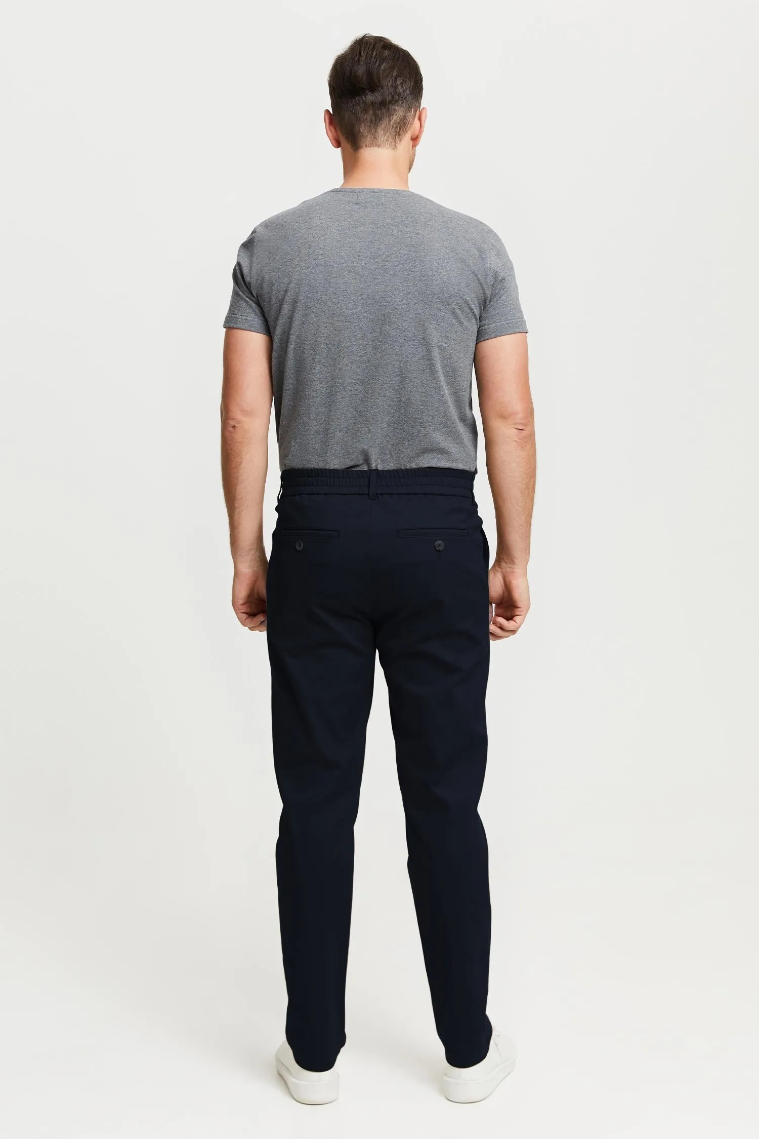 Seppo Organic Cotton Chinos Trousers Blue