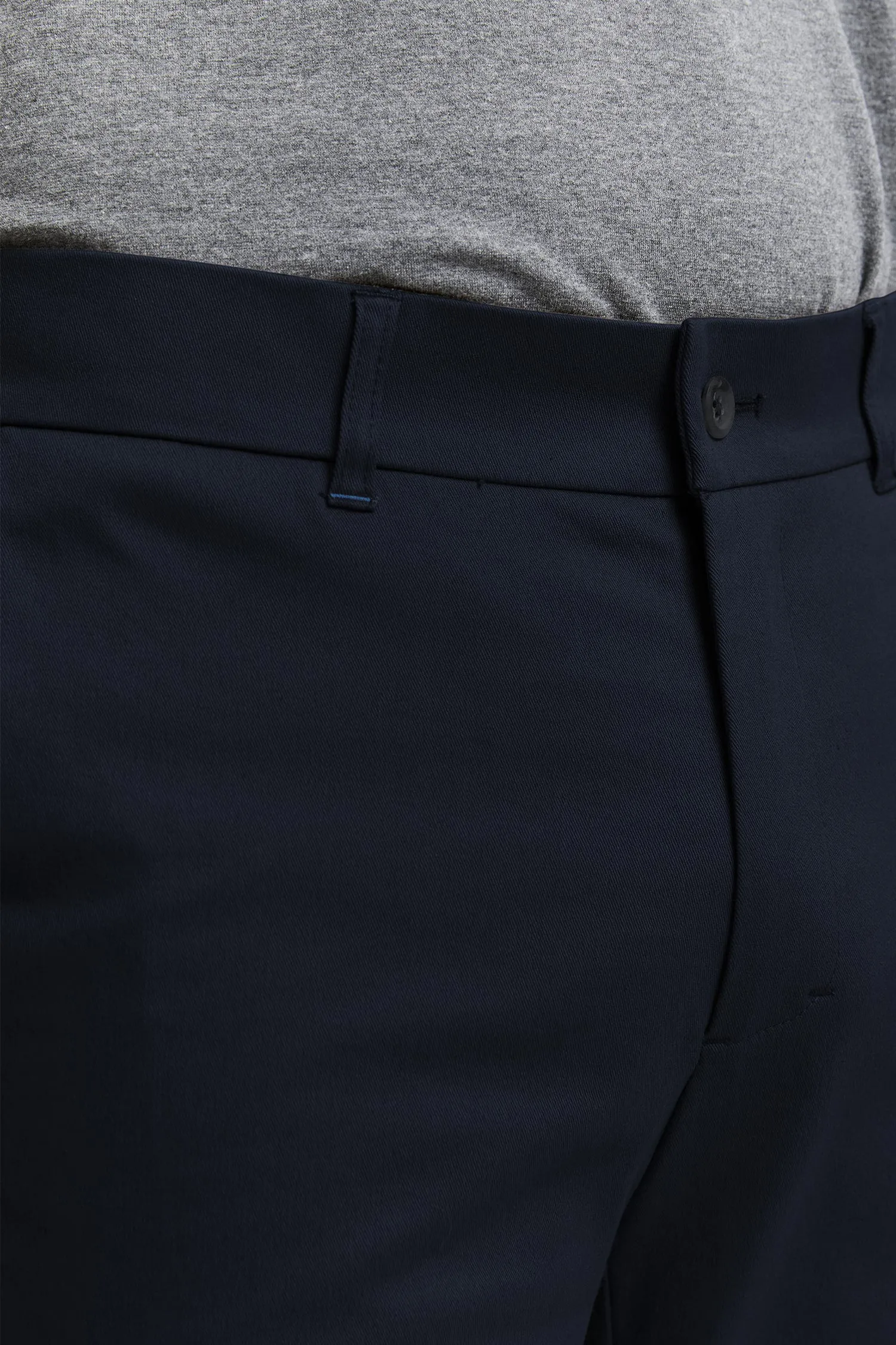 Seppo Organic Cotton Chinos Trousers Blue