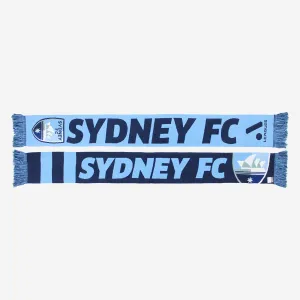 Sydney FC Adult's Defender Jacquard Scarf A-League Soccer Football