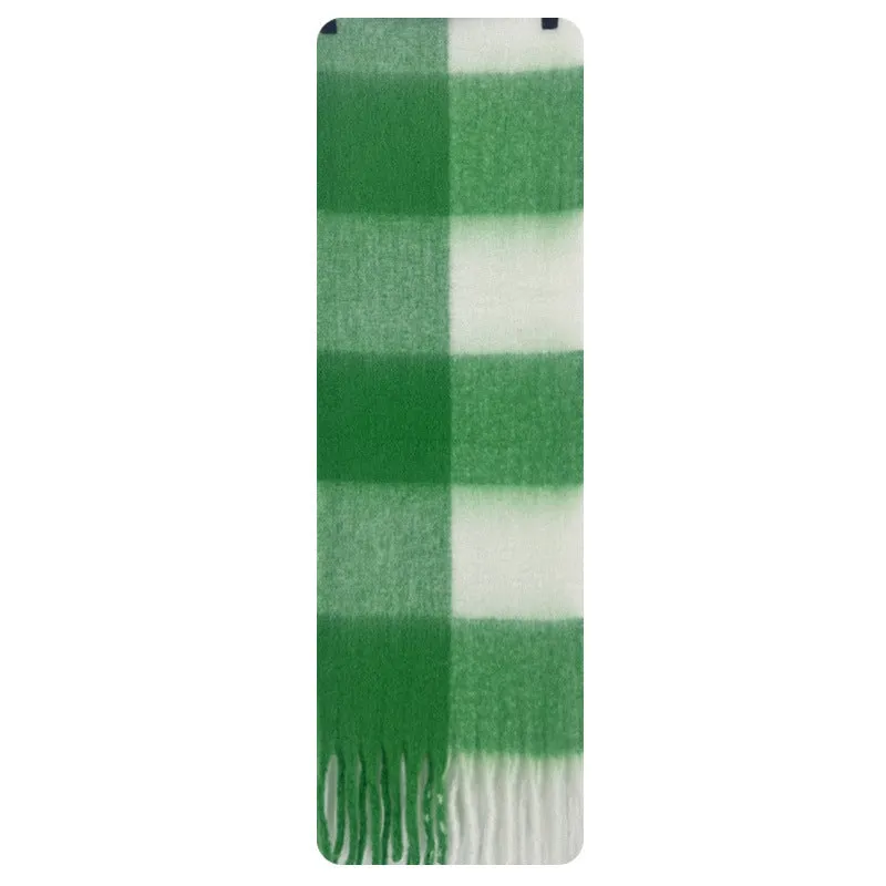 TLQHZZ-083 Large Plaid Scarf winter scarf