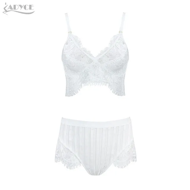 Tops&Bodysuit Sexy Lace Dress Set