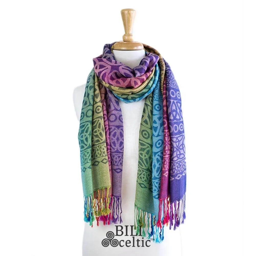 Trinity Knot Celtic Scarf