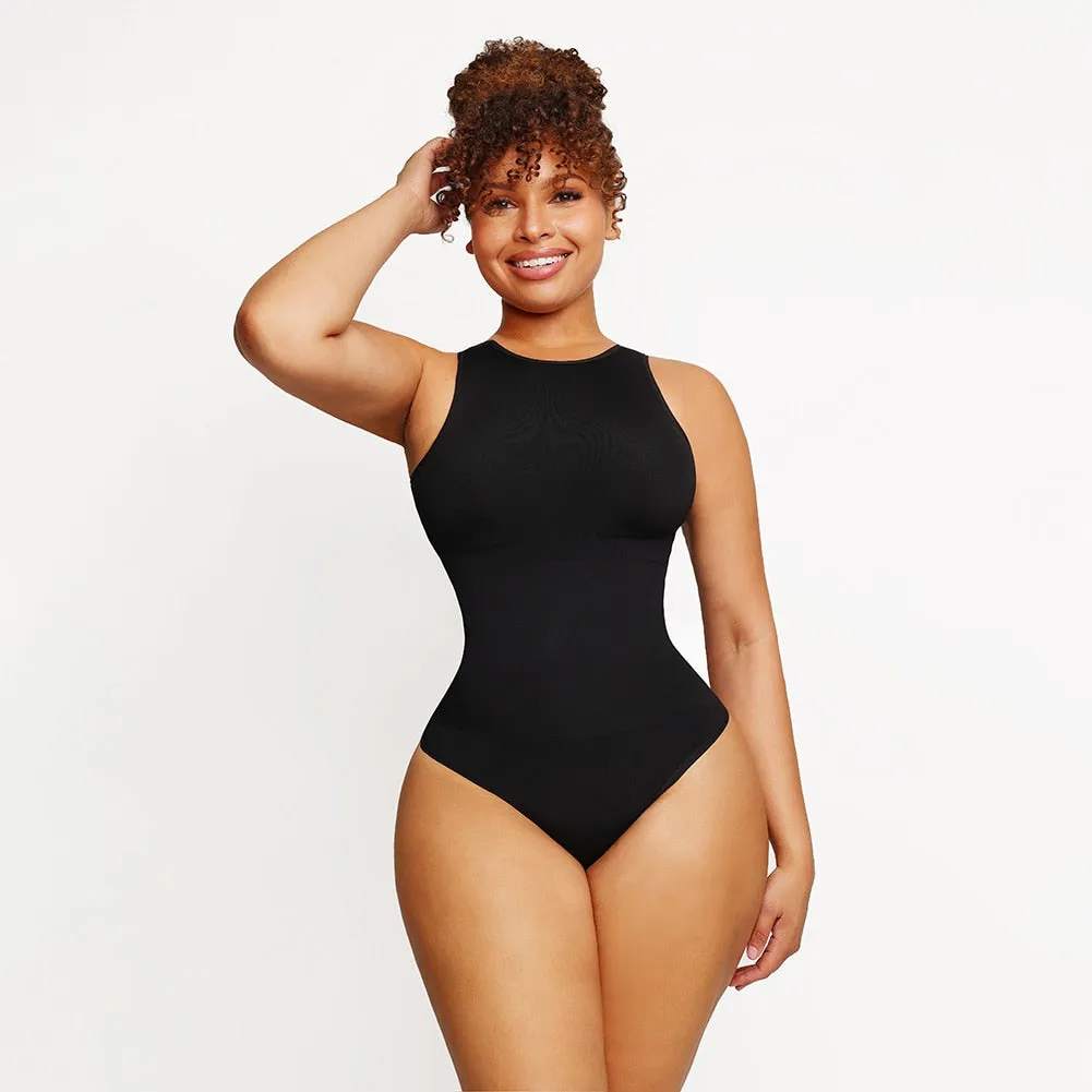 Tummy Control Slimming Thong Bodysuit