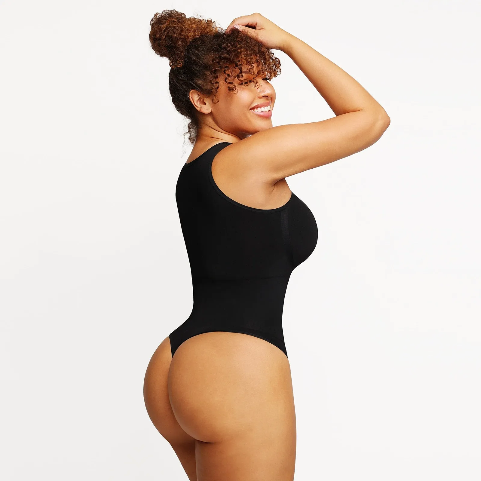 Tummy Control Slimming Thong Bodysuit