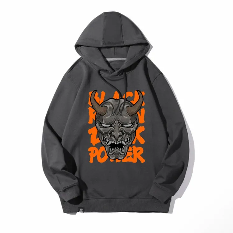 Uji Hannya Mask Pullover Hoodie