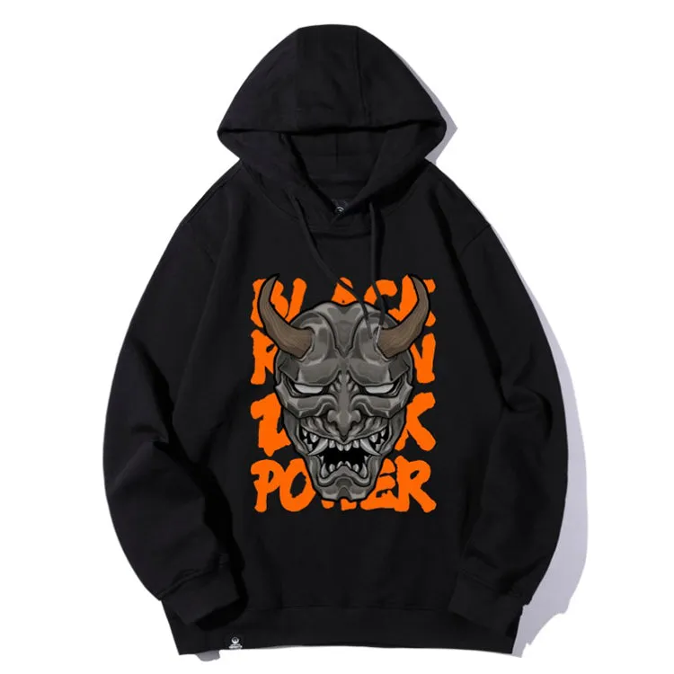 Uji Hannya Mask Pullover Hoodie