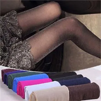 VenusFox Women Sexy Charming Shiny Pantyhose Glitter Stockings Thin Tights