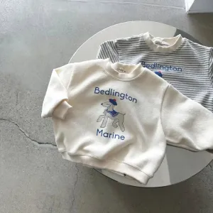 Versatile Cartoon Print Sweatshirt