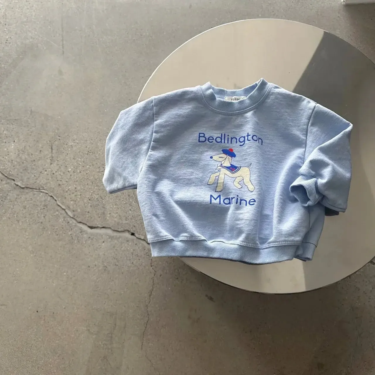 Versatile Cartoon Print Sweatshirt