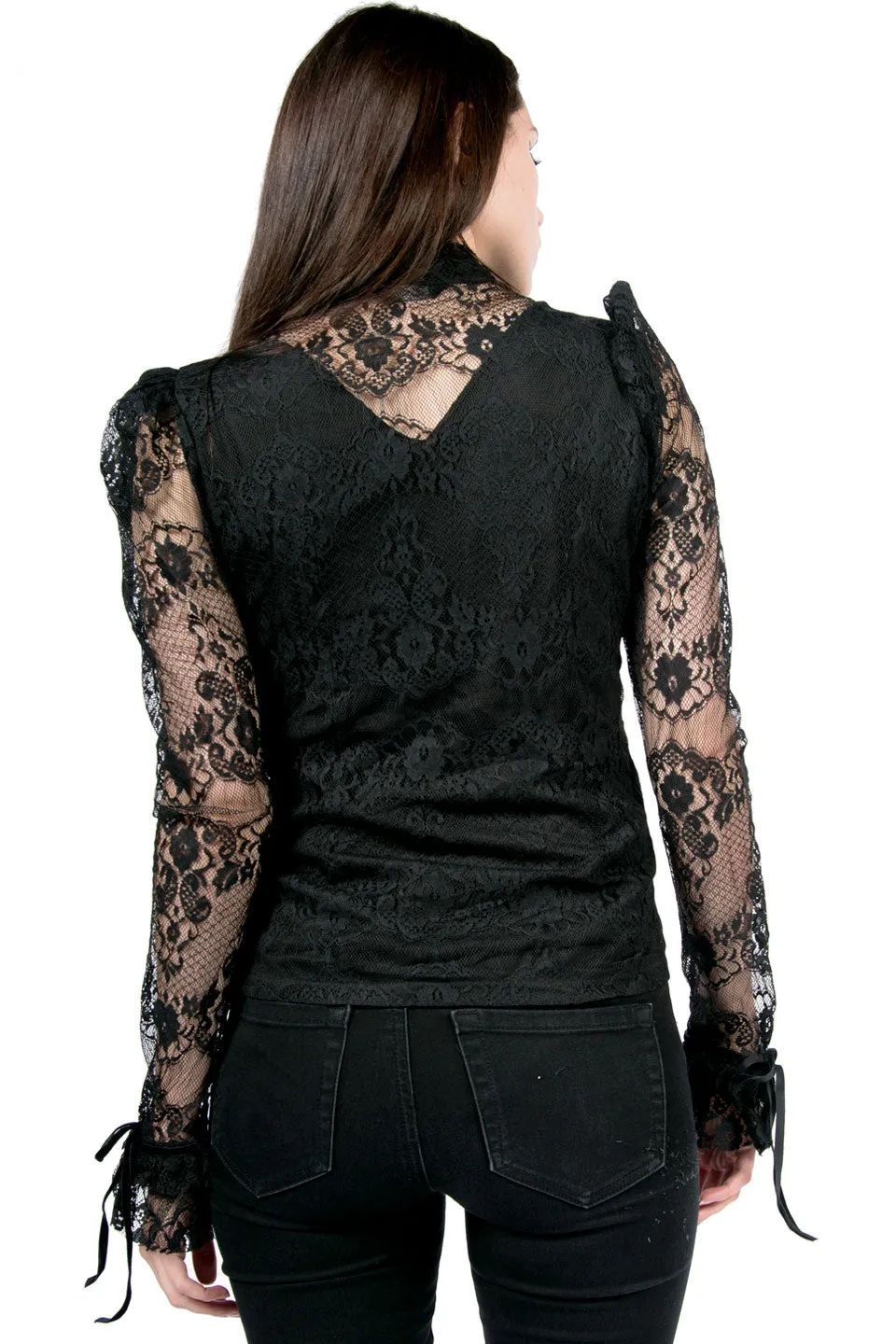 Vintage Blacklist Lace Blouse