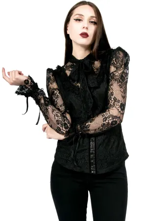 Vintage Blacklist Lace Blouse