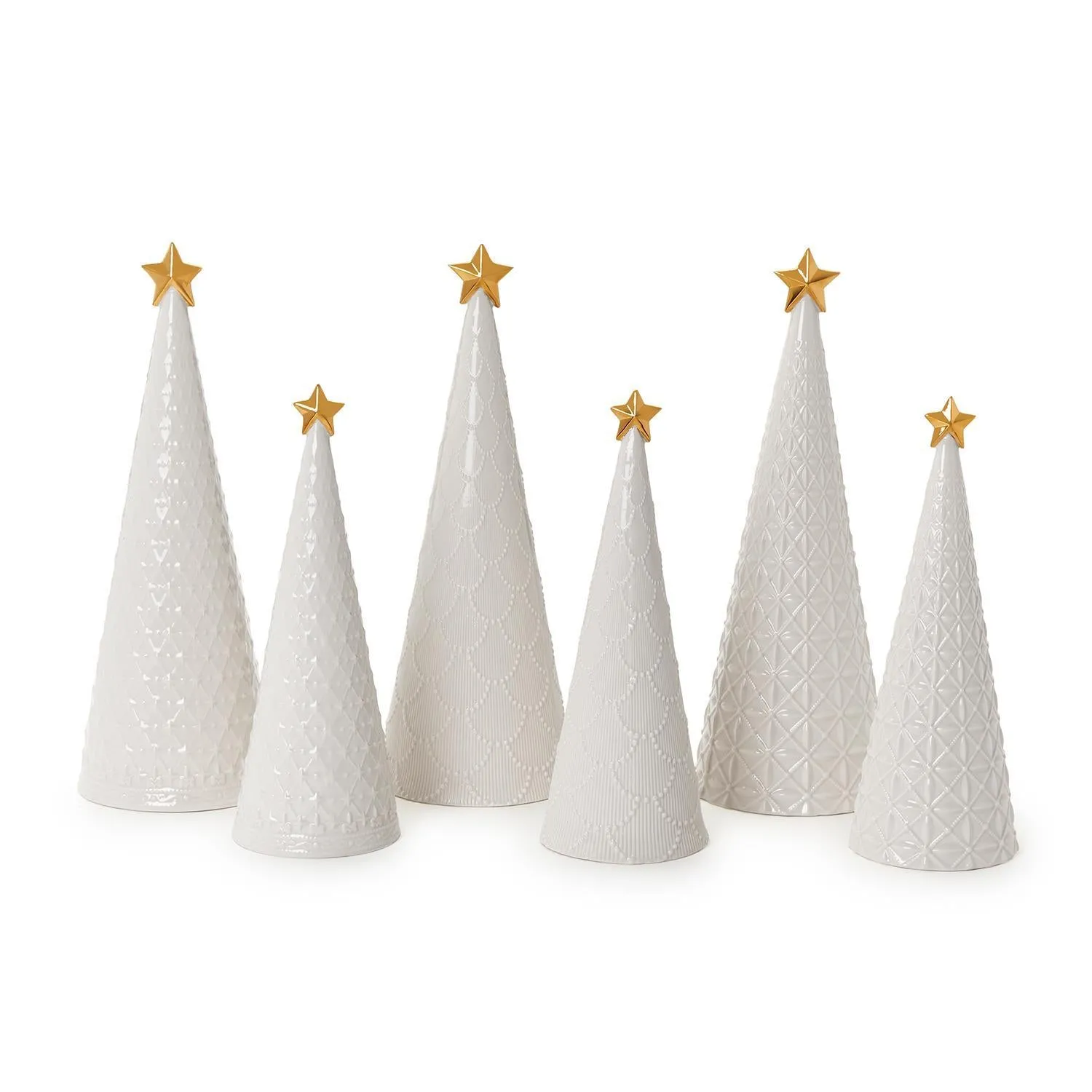 Winter Lace Embossed Christmas Tree