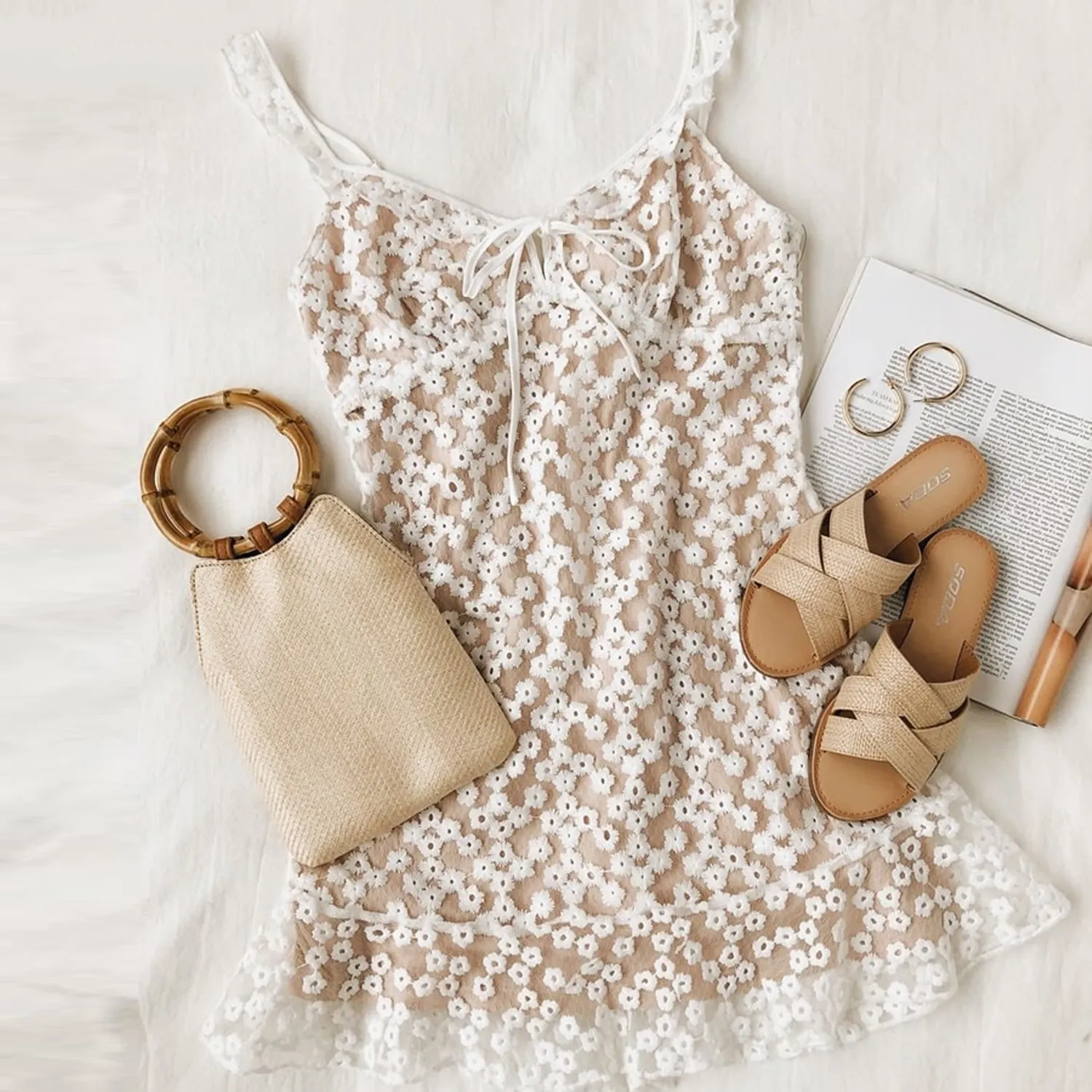 Women's Summer Casual Mesh Mini Dress
