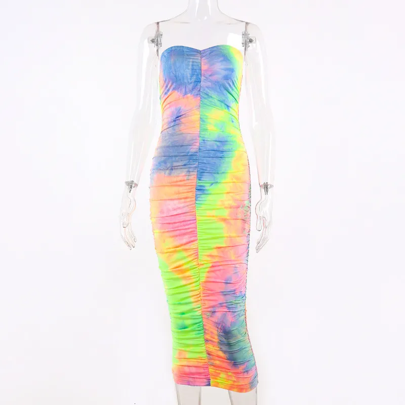 Women's Summer Sleeveless Sheath Long Dress With Print