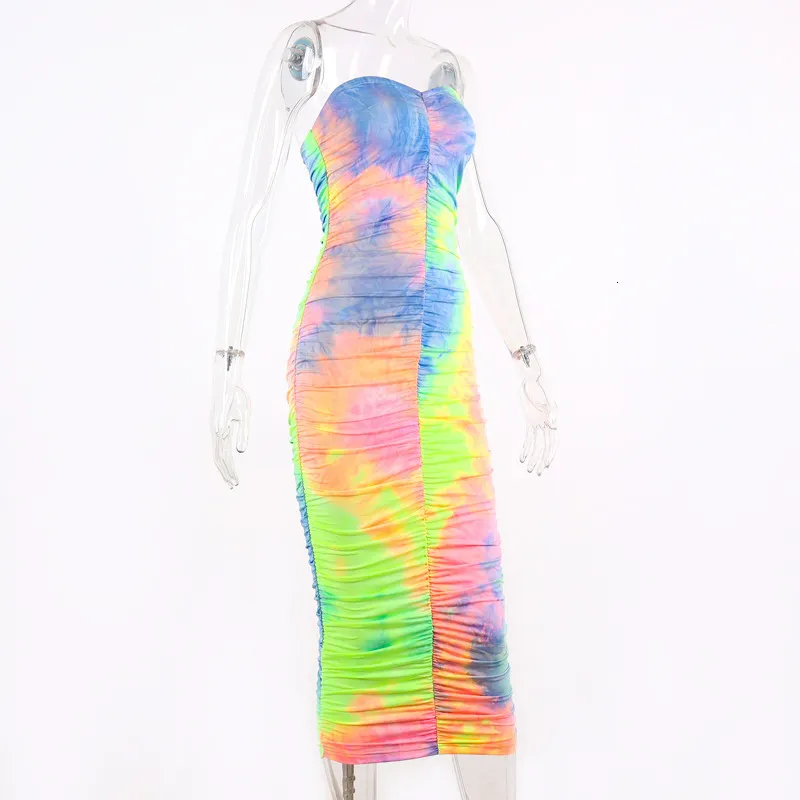 Women's Summer Sleeveless Sheath Long Dress With Print